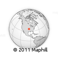 Outline Map of ZIP Code 74343