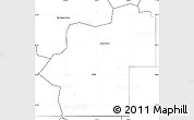 Blank Simple Map of ZIP code 74352