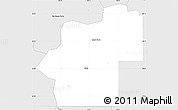 Silver Style Simple Map of ZIP code 74352