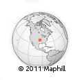Outline Map of ZIP Code 74354