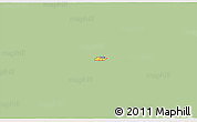 Savanna Style 3D Map of ZIP code 74359, single color outside