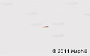 Silver Style 3D Map of ZIP code 74359, single color outside