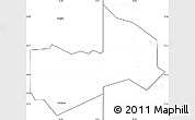 Blank Simple Map of ZIP code 74366