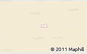 Classic Style 3D Map of ZIP code 74368, single color outside