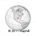 Outline Map of ZIP Code 74425