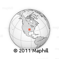 Outline Map of ZIP Code 74464