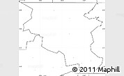 Blank Simple Map of ZIP code 74467, no labels