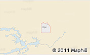Classic Style 3D Map of ZIP code 74469, single color outside