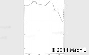 Blank Simple Map of ZIP code 74469, no labels