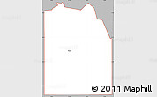 Gray Simple Map of ZIP code 74469