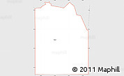 Silver Style Simple Map of ZIP code 74469