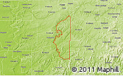 Physical 3D Map of ZIP code 74471
