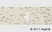 Classic Style Panoramic Map of ZIP code 74471