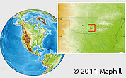 Physical Location Map of ZIP code 74501
