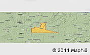 Savanna Style Panoramic Map of ZIP code 74531