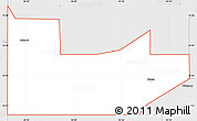 Silver Style Simple Map of ZIP code 74553