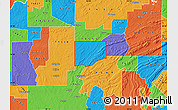 Political Map of ZIP code 74576
