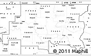 Blank Simple Map of ZIP codes starting with 746