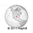 Outline Map of ZIP Code 74601