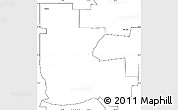 Blank Simple Map of ZIP code 74604