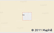 Classic Style 3D Map of ZIP code 74630, single color outside