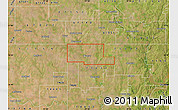 Satellite Map of ZIP code 74632