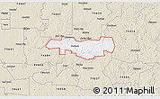 Classic Style 3D Map of ZIP code 74633