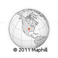 Outline Map of ZIP Code 74633
