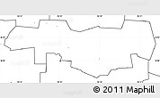 Blank Simple Map of ZIP code 74633, no labels