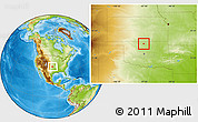 Physical Location Map of ZIP code 74643