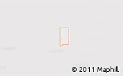 Silver Style 3D Map of ZIP code 74646, single color outside
