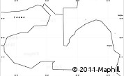 Blank Simple Map of ZIP code 74650