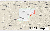 Classic Style 3D Map of ZIP code 74652