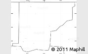 Blank Simple Map of ZIP code 74652, no labels