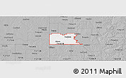 Gray Panoramic Map of ZIP code 74653