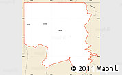 Classic Style Simple Map of ZIP code 74724