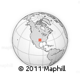 Outline Map of ZIP Code 74726