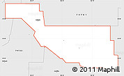 Silver Style Simple Map of ZIP code 74730