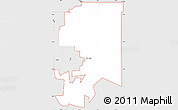 Silver Style Simple Map of ZIP code 74735