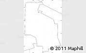 Blank Simple Map of ZIP code 74736