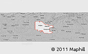 Gray Panoramic Map of ZIP code 74764