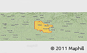 Savanna Style Panoramic Map of ZIP code 74764