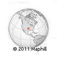 Outline Map of ZIP Code 74829