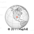 Outline Map of ZIP Code 74843