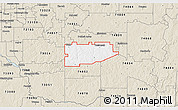 Classic Style 3D Map of ZIP code 74873
