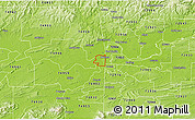 Physical 3D Map of ZIP code 74901