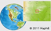 Physical Location Map of ZIP code 74901