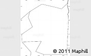 Blank Simple Map of ZIP code 74901, no labels