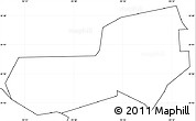 Blank Simple Map of ZIP code 74939
