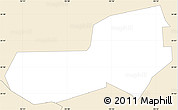 Classic Style Simple Map of ZIP code 74939